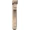 Ekena Millwork Merced Arts and Crafts Smooth Bracket w/ Offset Brace, Douglas Fir, 5 1/2"W x 26"D x 34"H BKT0604X26X34MRC03SDF - alternate 3